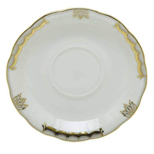 Princess Victoria - Gray - Tea Saucer 6"