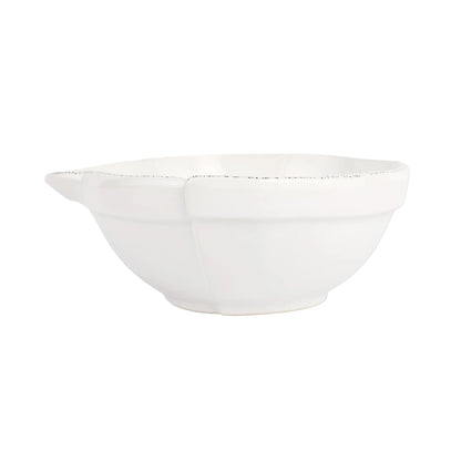 VTR Lastra - White - Medium Mixing Bowl 11"