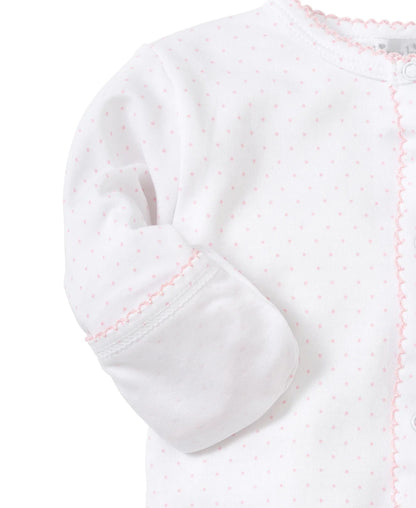 New Kissy Dots - Footie - Pink