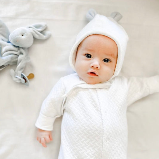 Basket Weave - Footie -