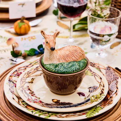 Forest Walk - Animal Bowl with Lid - Deer 9oz