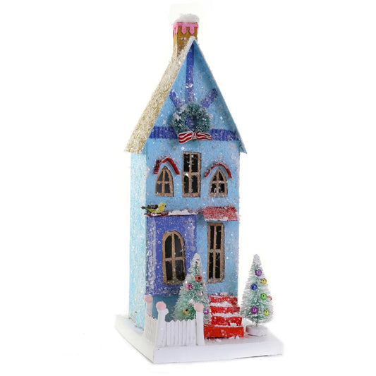 Holiday House - Blue Townhouse 11.5"