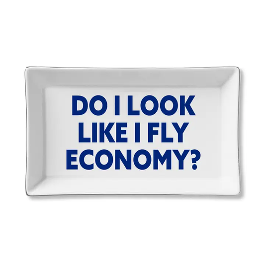 Ceramic Tray - Fly Economy