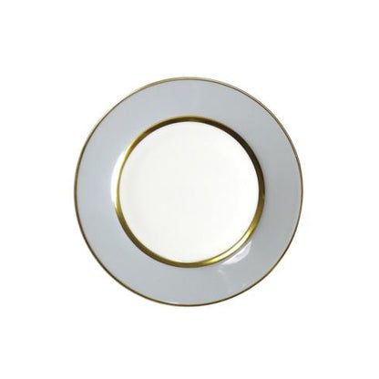 RYL Mak - Grey & Gold - Dessert Plate 8.5"