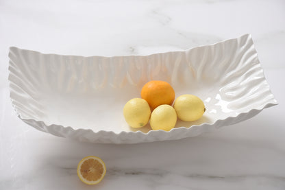 PPB Mascali Bianca - Rectangular Centerpiece Bowl 20"