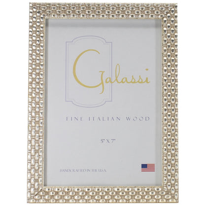 444 - Silver Weave Frame -