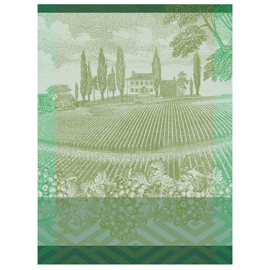 Vignoble Tea Towel - Green - 24 x 31