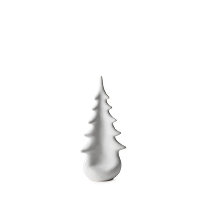 Pottery Evergreen Tree - Dove White -
