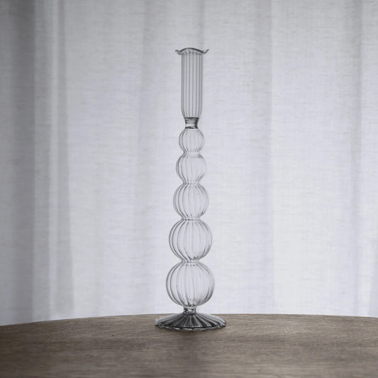 Cambridge - Olivia Candlestick - Clear 12" - Set of 2