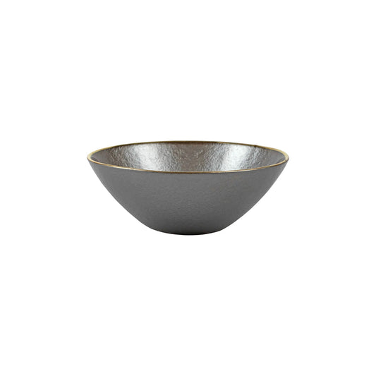 VTR Metallic Glass Small Bowl - Slate 6.25" (Retired)