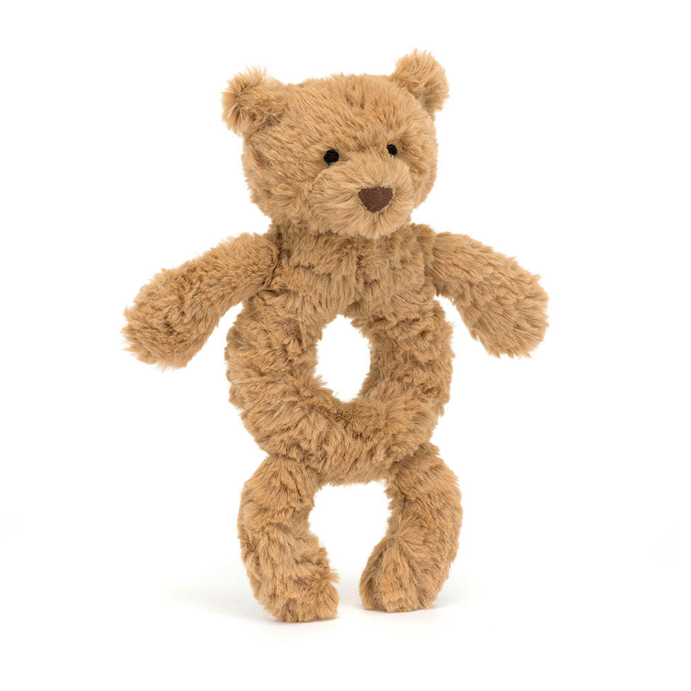 Ring Rattle - Bartholomew Bear – Peddler Interiors