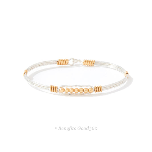 RDJ Power of Prayer - Silver with Gold Wraps -