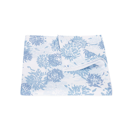 Chrysanthemum - Duvet Cover - Blue - Queen