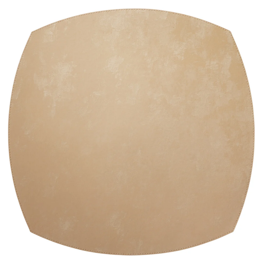 Velvet Elliptic Placemat 16" - Stone