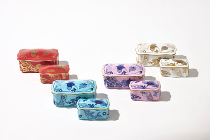 Tesori Collection - Azalea - Small Rectangle Trinket Box 4"