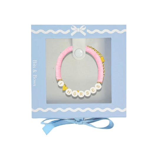 I Heart Horses Bracelet Gift Set