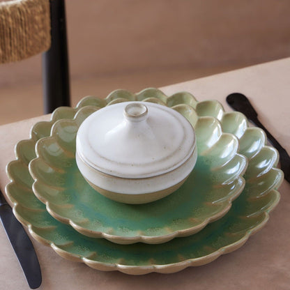 Marrakesh - Eucalyptus - Dinner Plate 11"