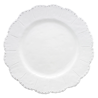Bella Bianca - Beaded - Dinner Plate 11.5"