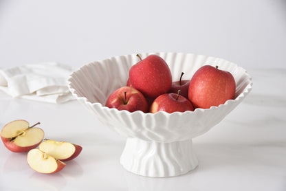 Mascali Bianca - Large Footed Bowl