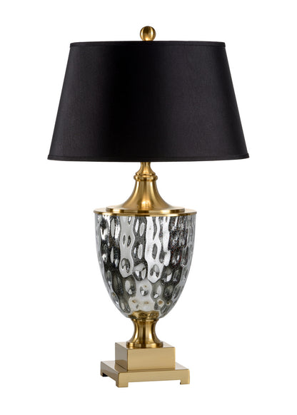 WWH Christopher Mercury Glass Lamp 33"