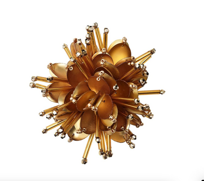 KSB Starburst Napkin Ring - Gold