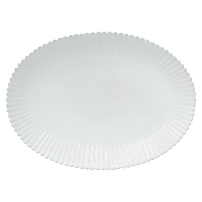 Pearl - White - Large Oval Platter 20"