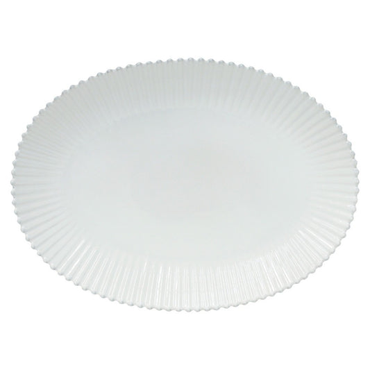 Pearl - White - Large Oval Platter 20"