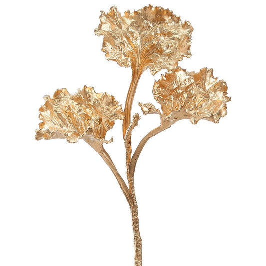 ASF Metallic Kale Spray Gold 18"