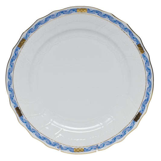 Chinese Bouquet Garland - Blue - Dinner Plate 10.5"