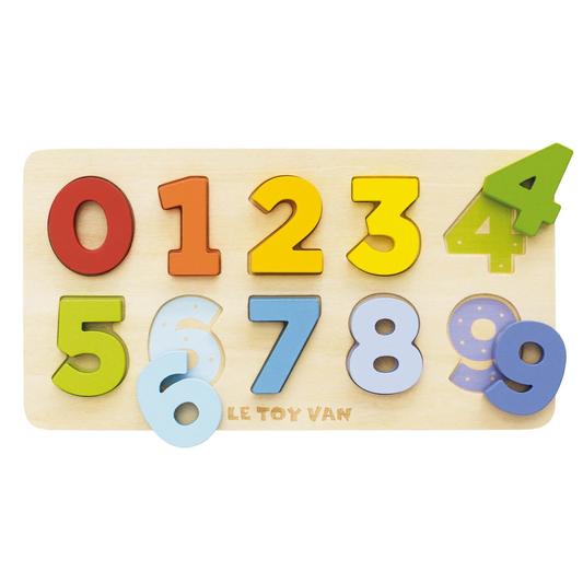 LTV Counting Wooden Numbers Shape Sorter