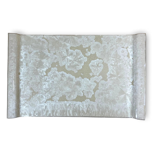Borealis - White - Large Handled Tray