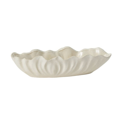 Coastline Trough - Off-White - Small - 16.75" X 5.75" X 4.25"