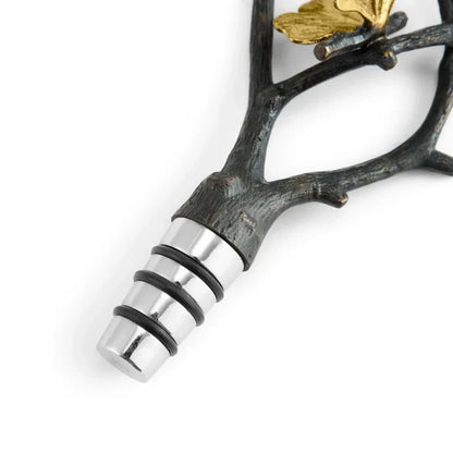 Butterfly Ginkgo - Wine Stopper