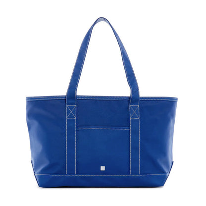 Medium Tote - Coated Canvas - Blue Bell