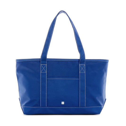 Medium Tote - Coated Canvas - Blue Bell