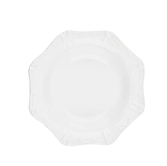 Isabella - Pure White - Pasta/Rim Soup Bowl 10"