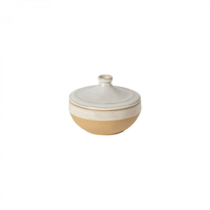 Marrakesh - Sable Blanc - Small Covered Casserole 5"