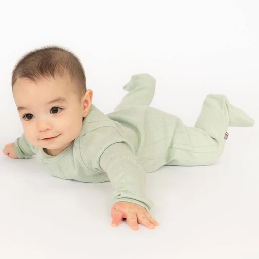 Love Lines - Seagrass Pointelle - Magnetic Footie