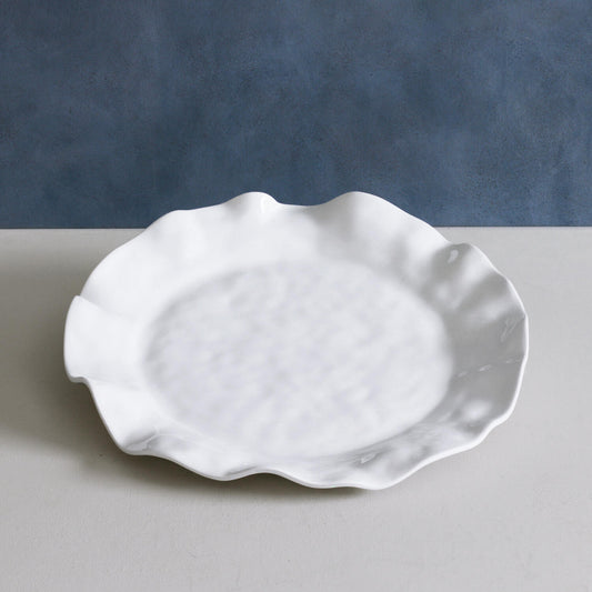 Vida - Havana - Round Platter White
