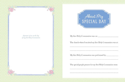 My First Communion: A Signing Keepsake Book