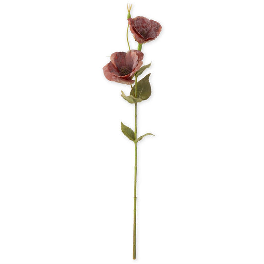 Burgundy Real Touch Bellflower 19"