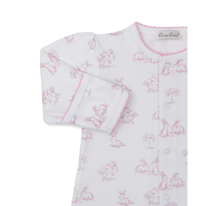 Springtime Bunny Fun - Convertible Gown - Pink - NB