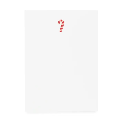 Candy Cane Mini Notepad