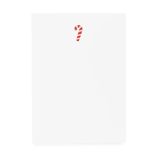 Candy Cane Mini Notepad