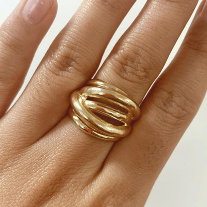 Erna Double Wire Ring