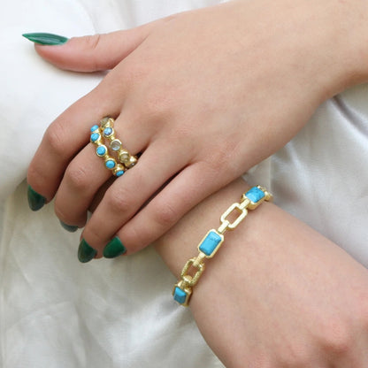 Orbit Stone Ring