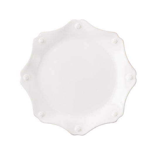 JLK Berry and Thread - Whitewash - Scallop Salad Plate 9"