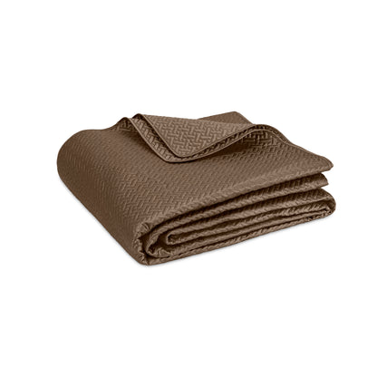 Basketweave - Quilt - Mocha - Full/Queen 96x99