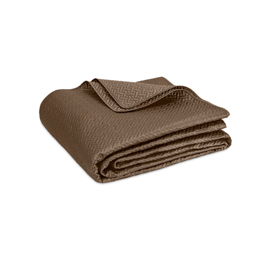 Basketweave - Quilt - Mocha - Full/Queen 96x99