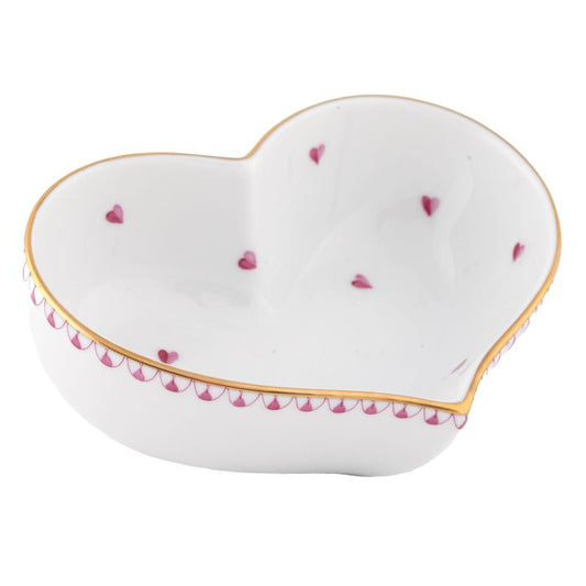 Heart Bowl - Raspberry
